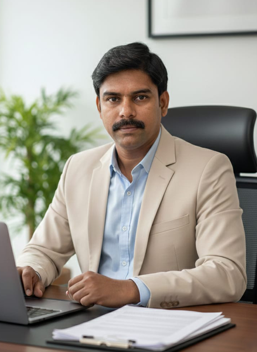 Vijay Reddy CEO GAMAN IMPEX